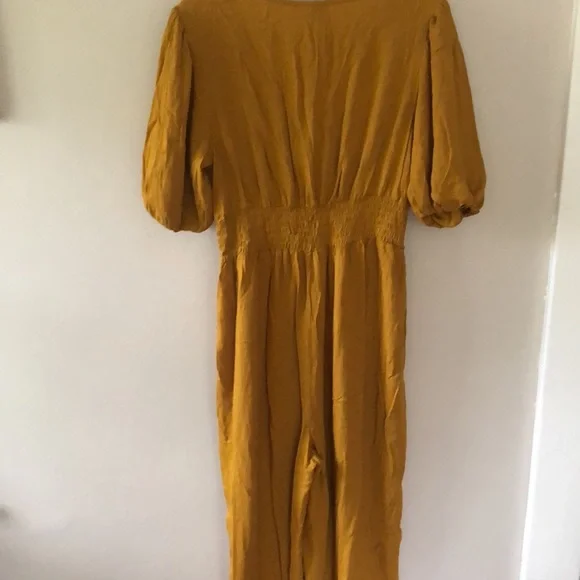 Wild Fable mustard jumpsuit - Picture 6 of 8